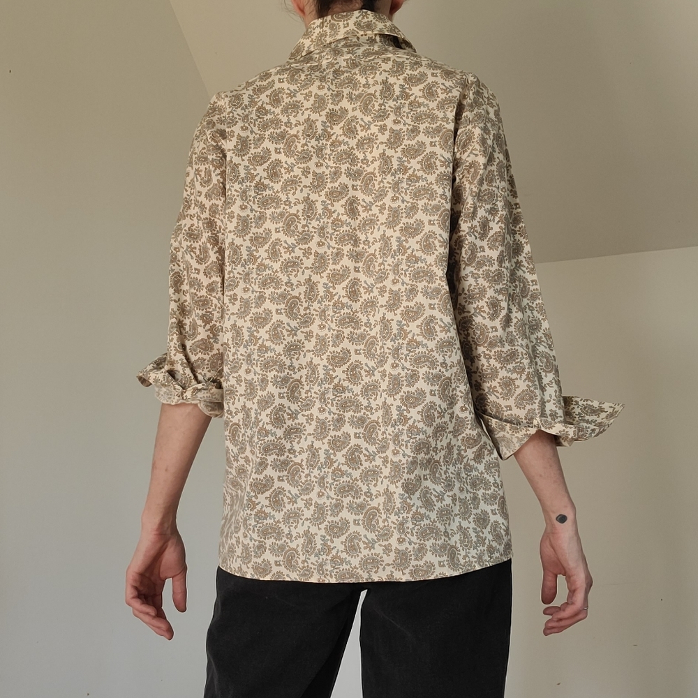 VINTAGE - Patterned button down shirt - Picture 7 of 13